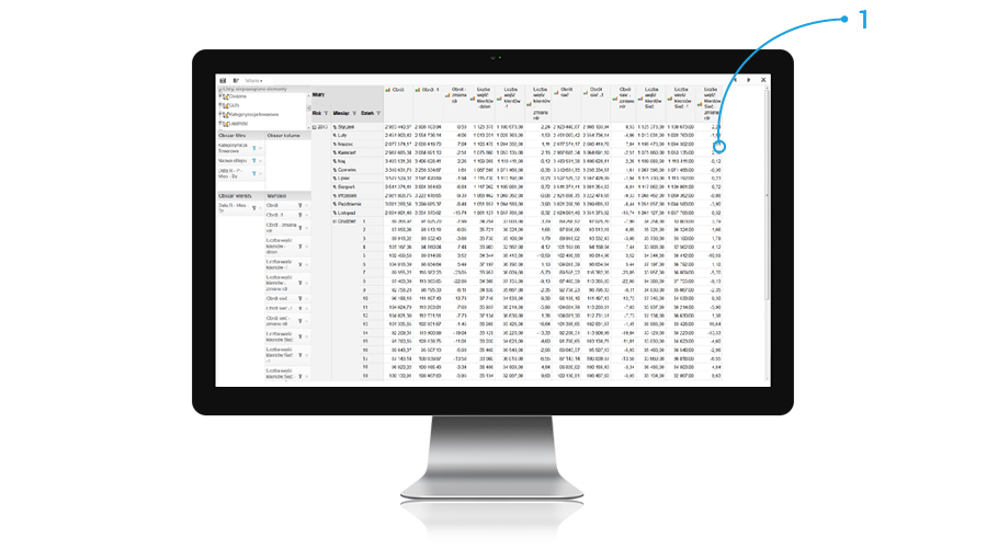 This object is so much more useful than a regular Pivot Table found at a regular spreadsheet. You can drill the data down to the bottom at will.